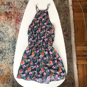 Floral Hollister Romper